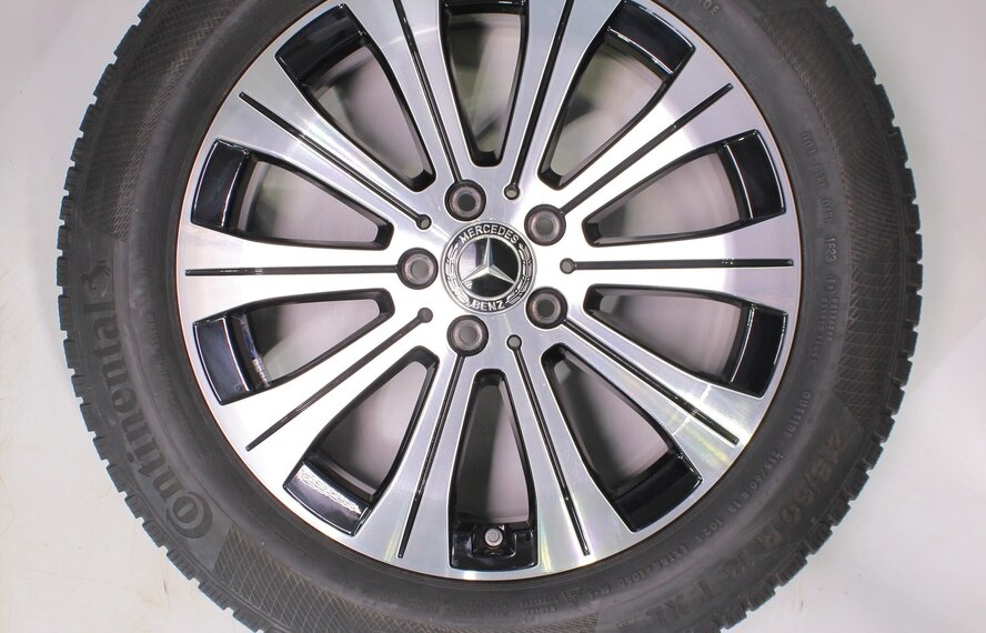 Mercedes Mercedes EQA EQB H243 X243 18 inch velgen Continental Runflat Winterbanden Origineel