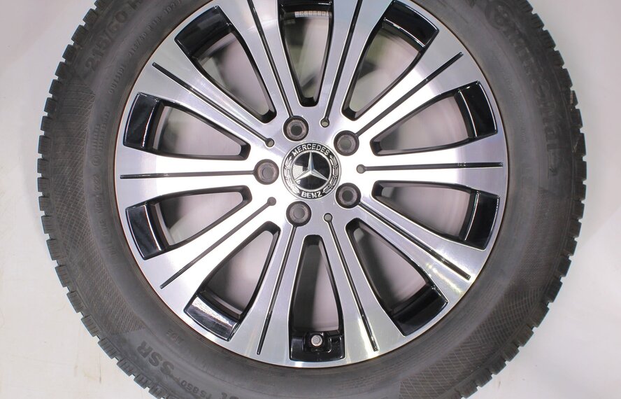 Mercedes Mercedes EQA EQB H243 X243 18 inch velgen Continental Runflat Winterbanden Origineel