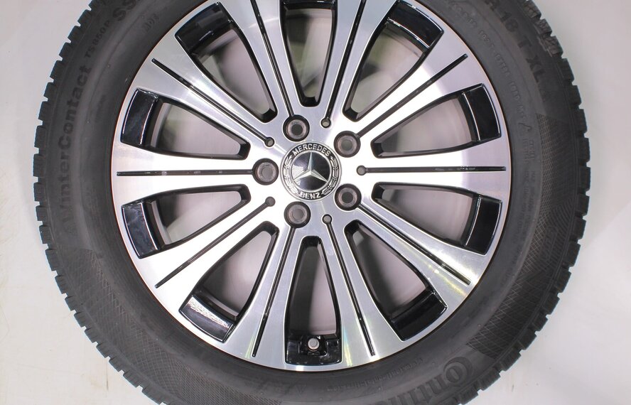 Mercedes Mercedes EQA EQB H243 X243 18 inch velgen Continental Runflat Winterbanden Origineel