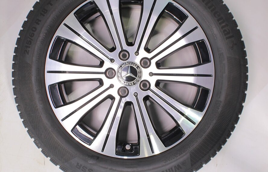 Mercedes Mercedes EQA EQB H243 X243 18 inch velgen Continental Runflat Winterbanden Origineel