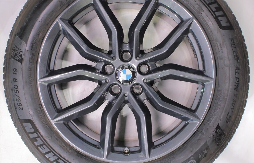 BMW BMW X5 G05 X6 G06 734 19 inch velgen Michelin Runflat Winterbanden Origineel