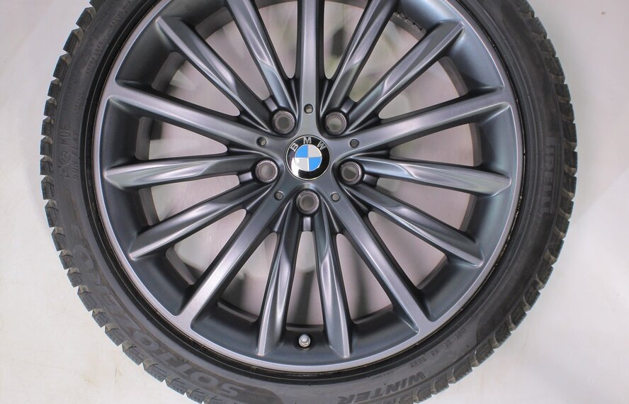 BMW BMW 5 serie G30 G31 8 serie G14 G15 G16 633 19 inch velgen Pirelli Runflat Winterbanden Nieuw Origineel