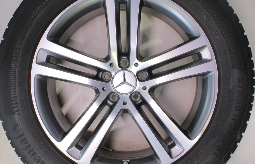 Mercedes Mercedes GLE W167 20 inch velgen Continental Winterbanden Origineel