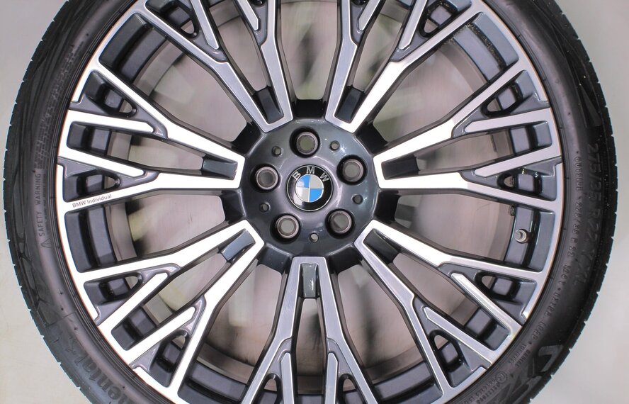 BMW BMW X5 G05 X6 G06 745i 22 inch velgen Continental Zomerbanden Origineel