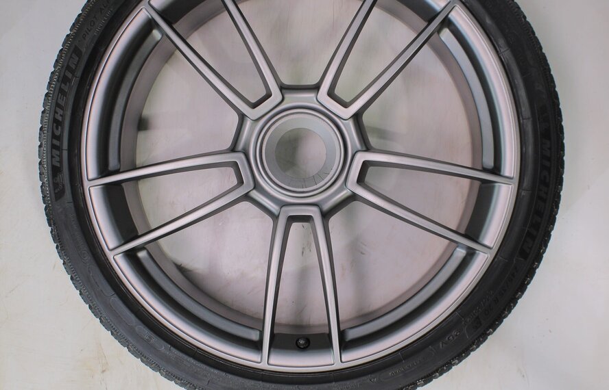 Porsche Porsche 911 992.1 GTS 20 & 21 inch velgen Michelin Winterbanden Origineel