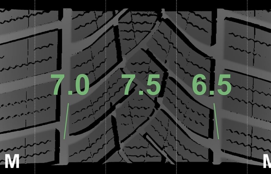 Mercedes Mercedes C-Klasse C206 S206 W206 18 inch velgen Goodyear Winterbanden Origineel