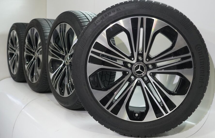 Mercedes Mercedes E-Klasse W214 19 inch velgen Continental Winterbanden Origineel