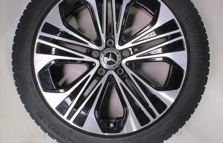 Mercedes Mercedes E-Klasse W214 19 inch velgen Continental Winterbanden Origineel