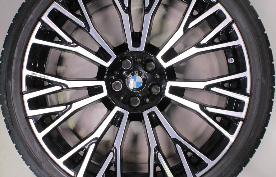 BMW BMW X5 G05 X6 G06 745i 22 inch velgen Hankook Zomerbanden Nieuw Origineel