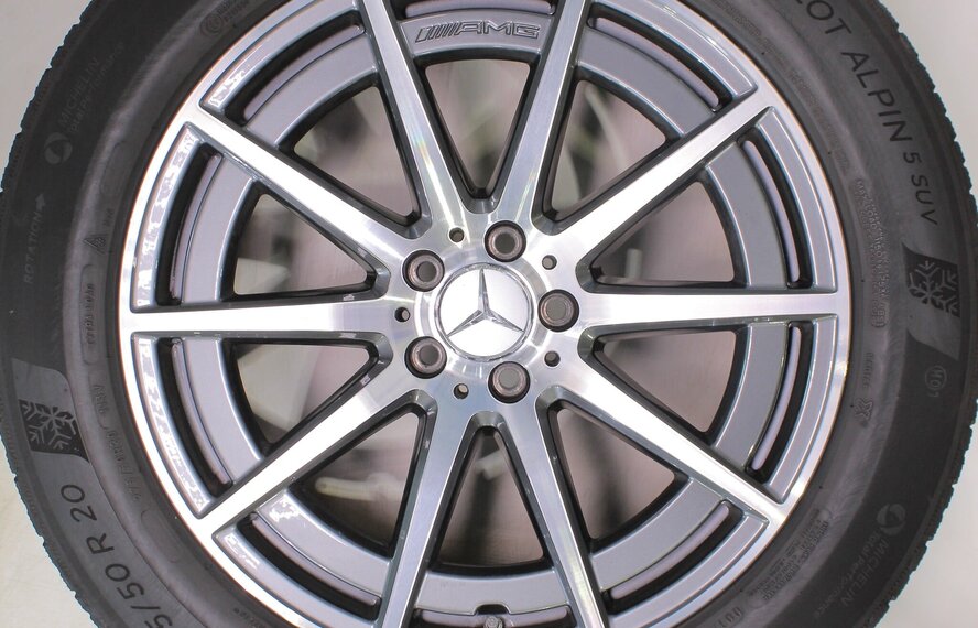 Mercedes Mercedes GLE 53 63 W167 20 inch velgen Michelin Winterbanden Origineel