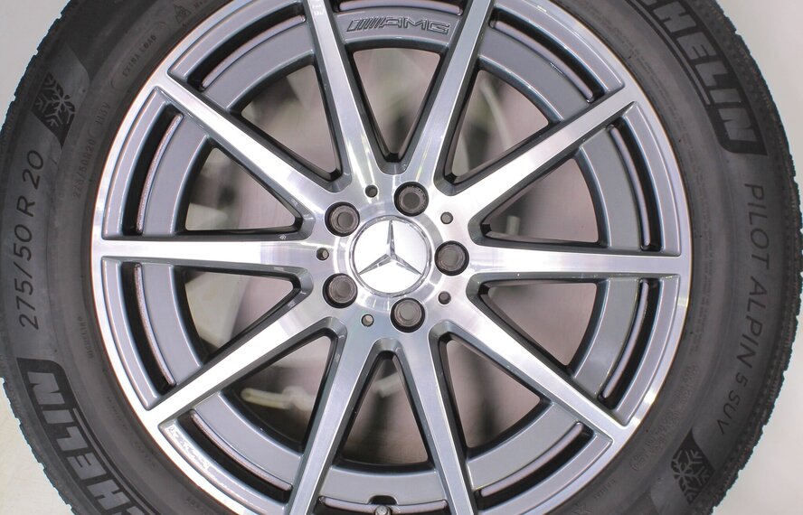 Mercedes Mercedes GLE 53 63 W167 20 inch velgen Michelin Winterbanden Origineel
