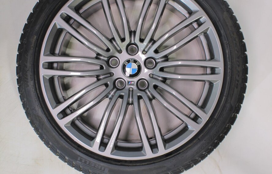 BMW BMW 5 serie G30 G31 8 serie G14 G15 G16 664M 19 inch velgen Pirelli Runflat Winterbanden Nieuw Origineel