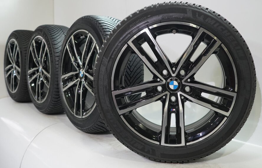 BMW BMW 1 2 serie F40 F44 2 serie Gran Coupe 550M 17 inch velgen Michelin Winterbanden Nieuw Origineel