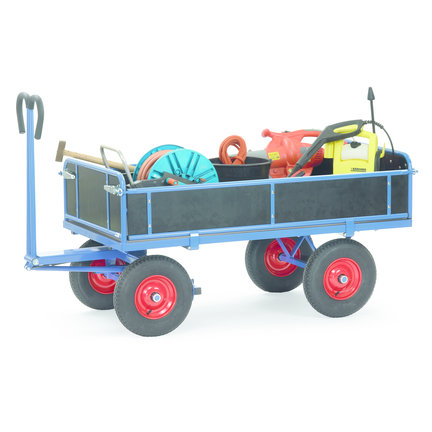 Vervoer veel spullen met deze handige transportkarren