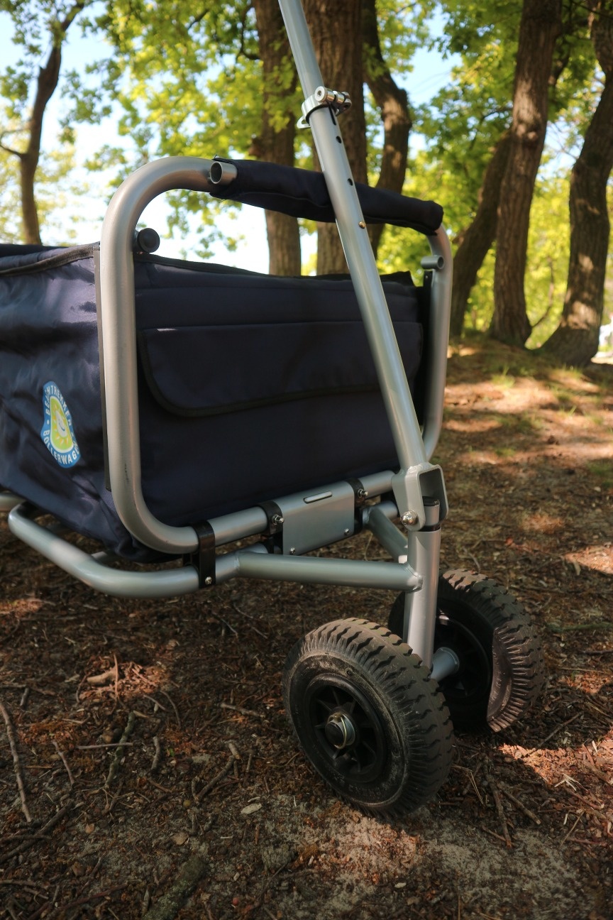 Bolderwagen Beachtrekker Life - Blauw | Bolderkar-shop.nl - Bolderkar-shop