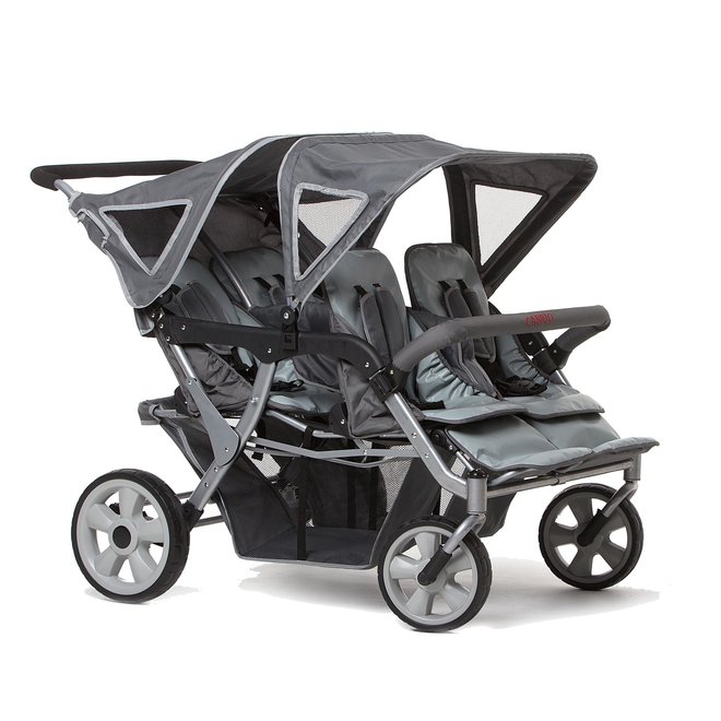 Kinderwagen Cabrio 4-zits