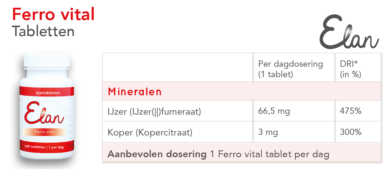 Ferro vital tabletten