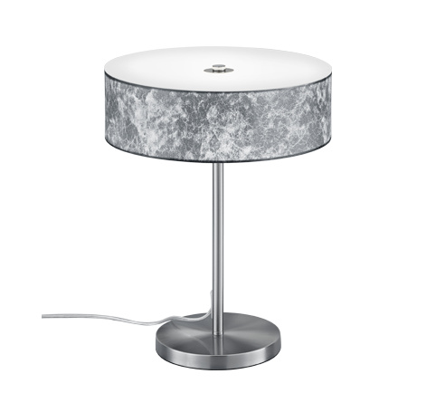 Trio Lugano Zilver Tafellamp trio kopen in de aanbieding