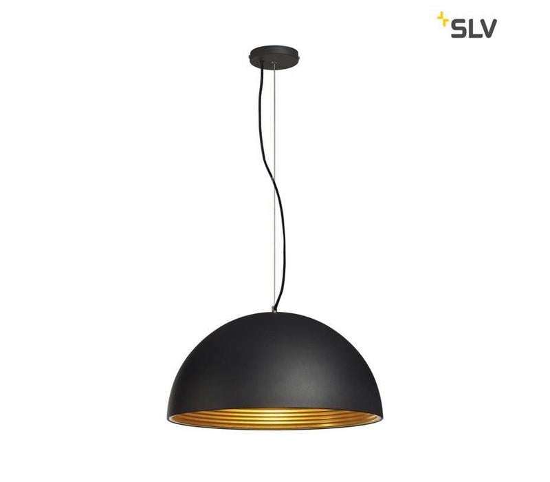 Forchini M PD-1 zwart / goud hanglamp