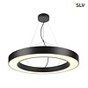 SLV Medo Ring 90 ZWART hanglamp