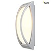 SLV MERIDIAN 2 zilvergrijs wandlamp