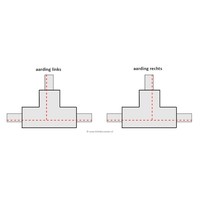 T-verbinder ZWART 1-fase railverlichting