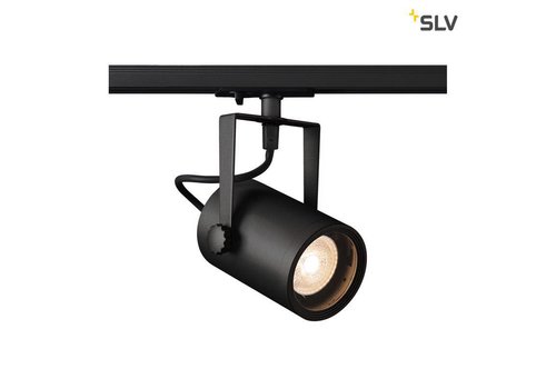 SLV Eurospot GU10 Zwart 1-fase railverlichting