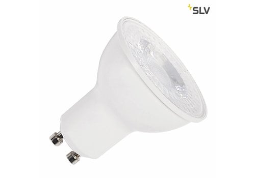 SLV LED QPAR51 GU10 6W 3000K WIT