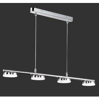 RENNES 4x 4W chroom hanglamp