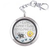 Complete Memory locket Liefde Memory Locket Sleutelhanger