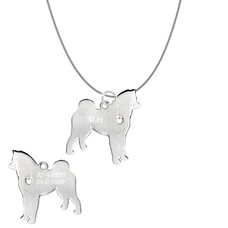 Sieraden met dieren Ketting met hanger Husky