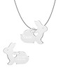 Sieraden met dieren Ketting met hanger Konijntje