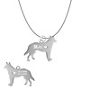 Sieraden met dieren Ketting met hanger Mechelse Herder