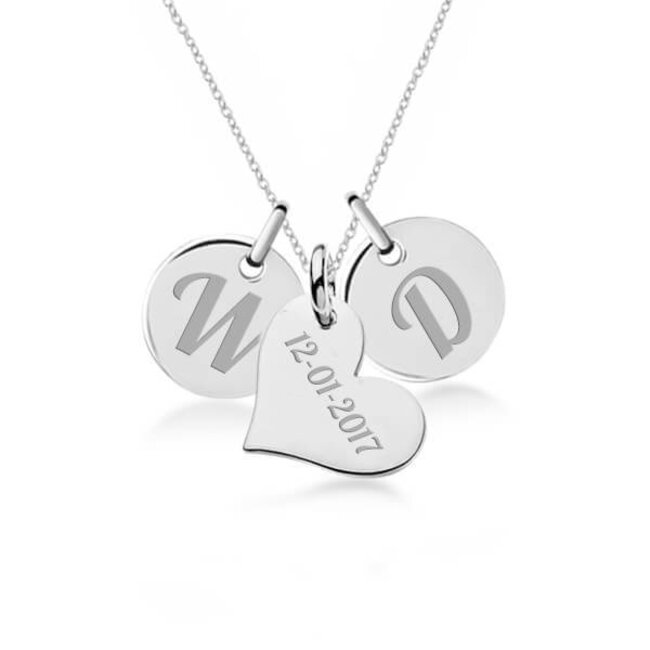 Moeder Ketting Zilverkleurig