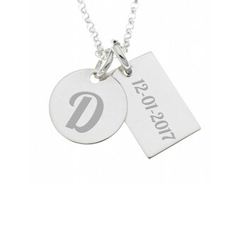 Geboorteketting Zilverkleurig