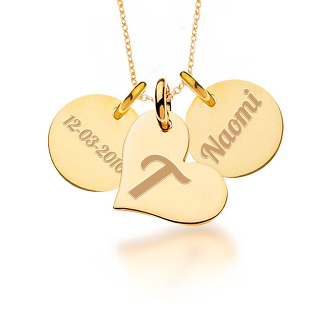 Moeder Ketting goudkleurig