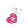 Clicks Sieraden Clicks sleutelhanger hart roze