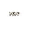 Floating Charms Floating charm xoxo zilverkleurig voor de memory locket