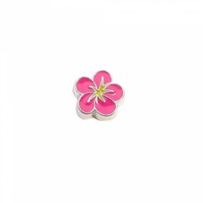 Floating Charms Floating charm bloem tropical