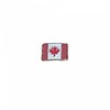 Floating Charms Floating charm vlag Canada zilverkleurig voor de memory locket