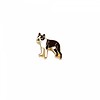 Floating Charms Floating charm Bostonterrier goudkleurig voor de memory locket