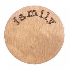 Memory locket disk family rosé goudkleurig