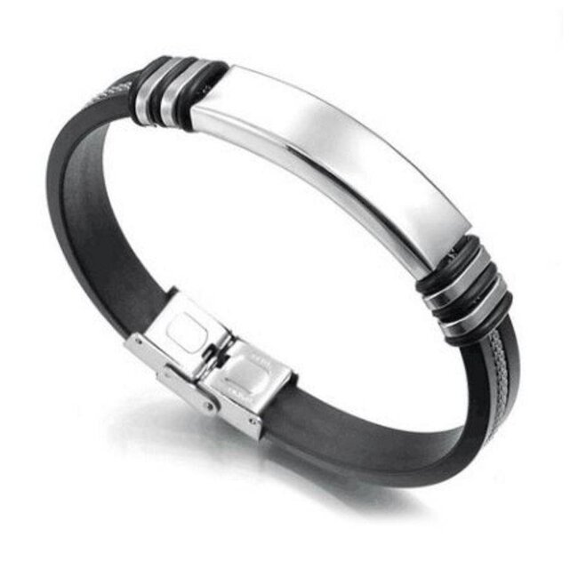 Mannen armband graveren