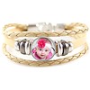 Armband met Foto Armband met Foto Beige Triple