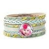 Foto Armbanden Armband leer multi color met foto