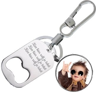 Sleutelhanger voor Papa met Foto