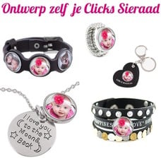 Keuze uit een Ketting, sleutelhanger, armband, Oorbellen en Ringen!