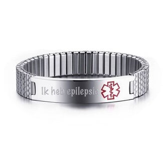 Medische alert Stretch Armband