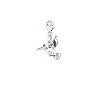 Clip on charms Kolibri dangle