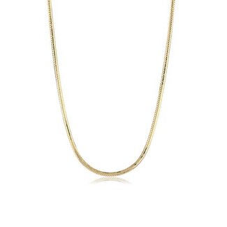 Goudkleurige snake ketting